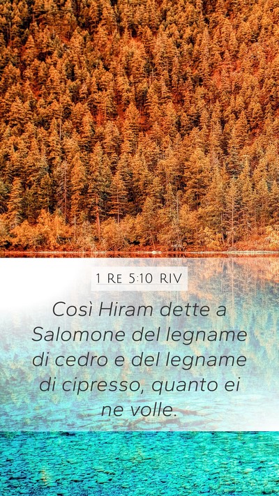 1 Re 5:10 RIV Bible Verse Image
