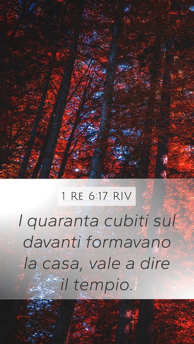 1 Re 6:17 RIV Bible Verse Image