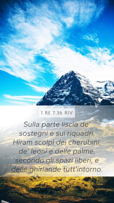 1 Re 7:36 RIV Bible Verse Image