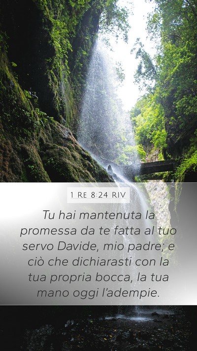 1 Re 8:24 RIV Bible Verse Image