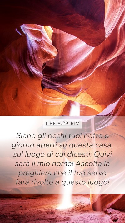 1 Re 8:29 RIV Bible Verse Image
