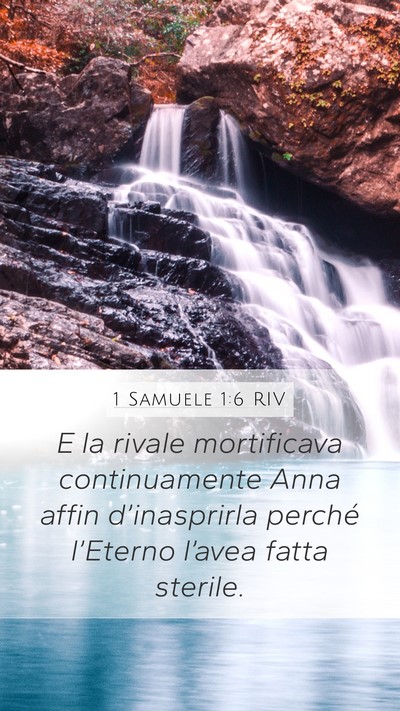 1 Samuele 1:6 RIV Bible Verse Image