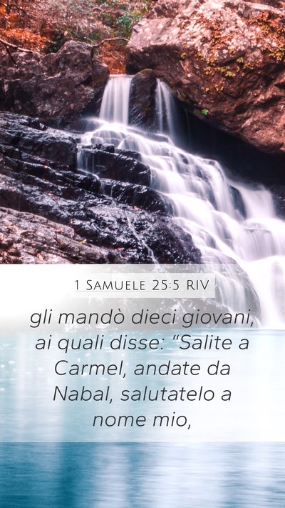 1 Samuele 25:5 RIV Bible Verse Image