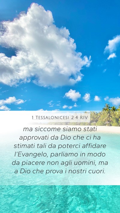 1 Tessalonicesi 2:4 RIV Bible Verse Image