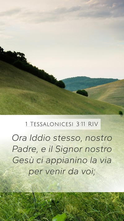 1 Tessalonicesi 3:11 RIV Bible Verse Image