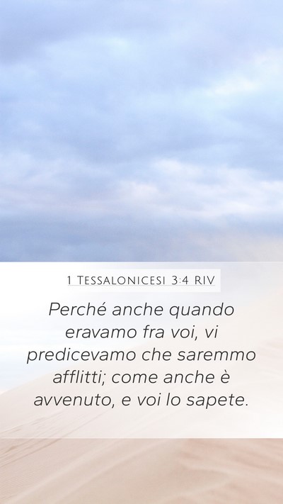 1 Tessalonicesi 3:4 RIV Bible Verse Image