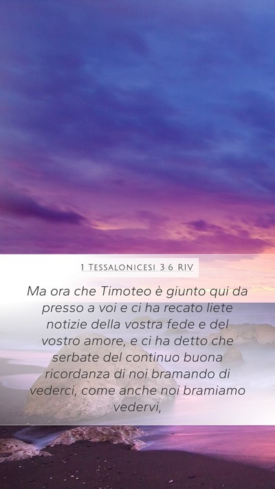 1 Tessalonicesi 3:6 RIV Bible Verse Image