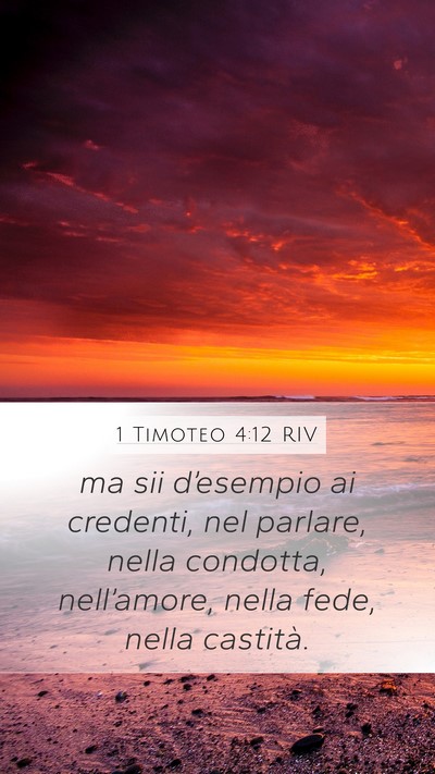1 Timoteo 4:12 RIV Bible Verse Image