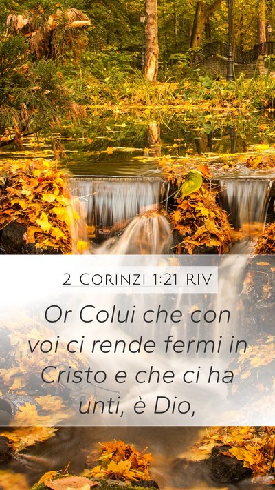 2 Corinzi 1:21 RIV Bible Verse Image