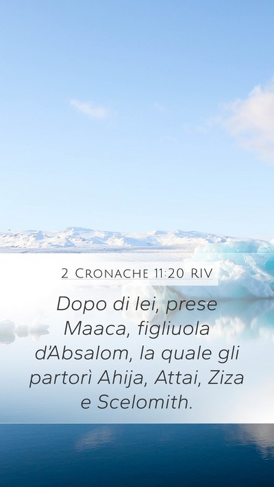 2 Cronache 11:20 RIV Bible Verse Image