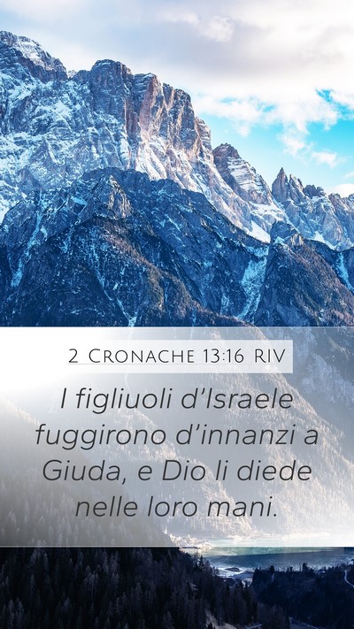 2 Cronache 13:16 RIV Bible Verse Image