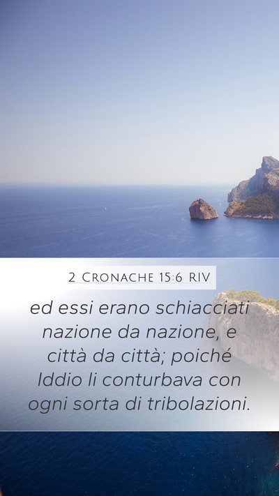 2 Cronache 15:6 RIV Bible Verse Image