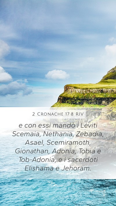 2 Cronache 17:8 RIV Bible Verse Image