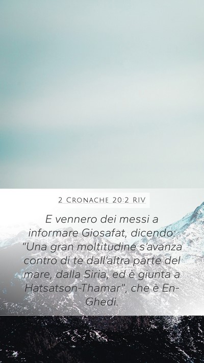 2 Cronache 20:2 RIV Bible Verse Image
