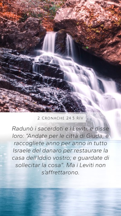 2 Cronache 24:5 RIV Bible Verse Image