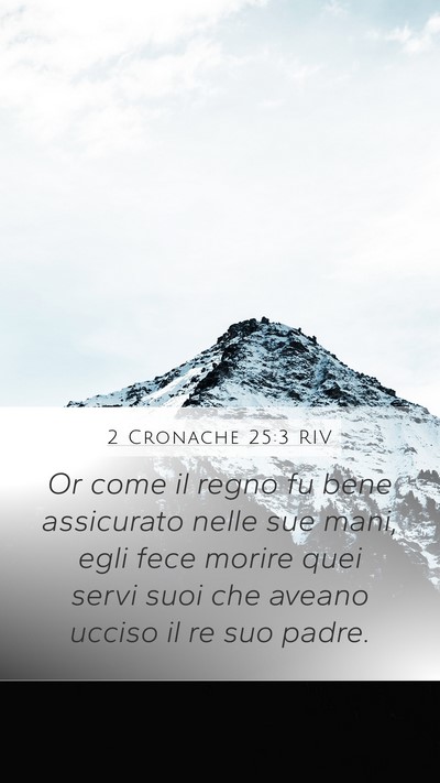 2 Cronache 25:3 RIV Bible Verse Image
