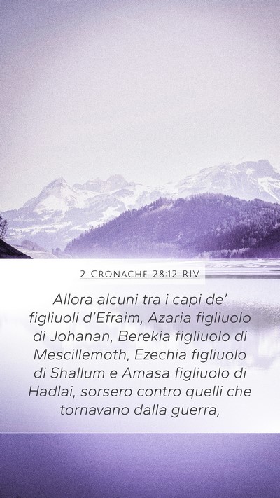 2 Cronache 28:12 RIV Bible Verse Image