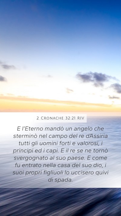 2 Cronache 32:21 RIV Bible Verse Image
