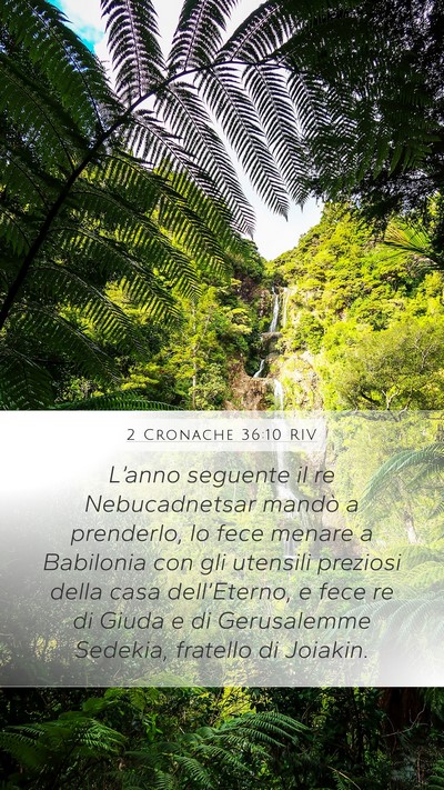 2 Cronache 36:10 RIV Bible Verse Image