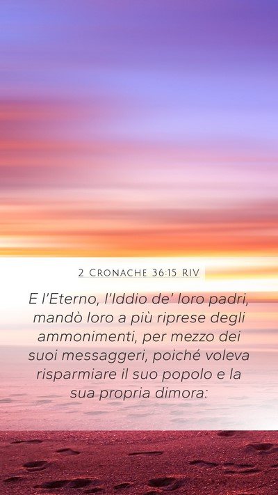 2 Cronache 36:15 RIV Bible Verse Image