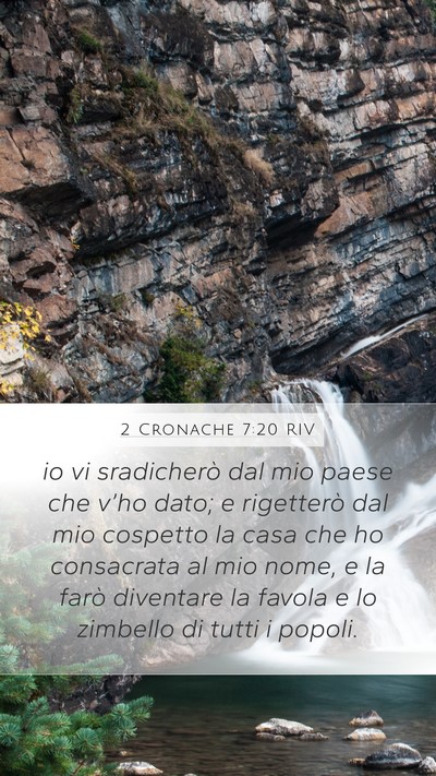 2 Cronache 7:20 RIV Bible Verse Image