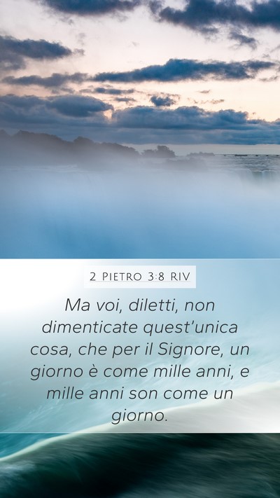 2 Pietro 3:8 RIV Bible Verse Image