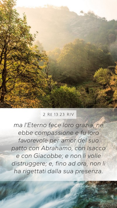 2 Re 13:23 RIV Bible Verse Image