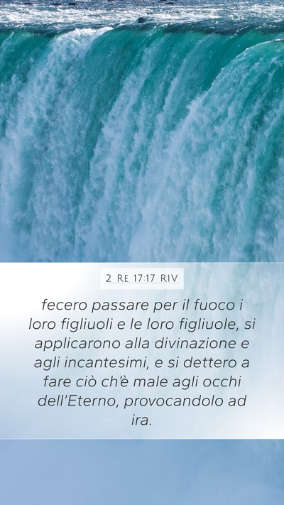 2 Re 17:17 RIV Bible Verse Image