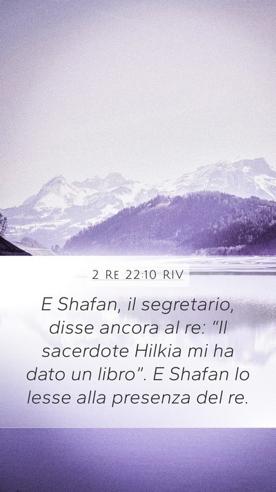 2 Re 22:10 RIV Bible Verse Image