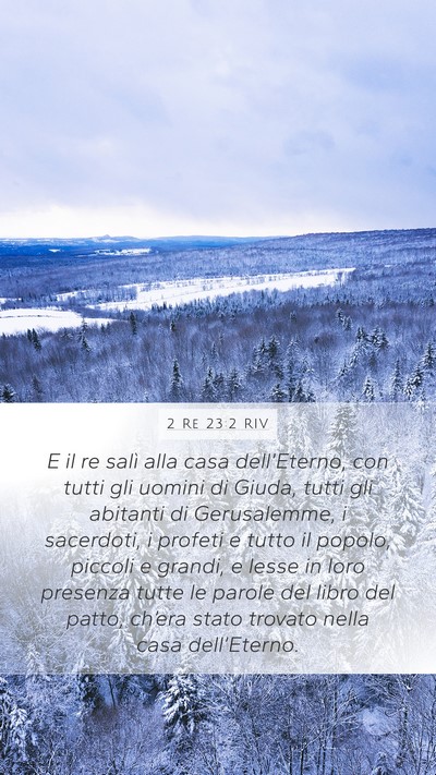 2 Re 23:2 RIV Bible Verse Image
