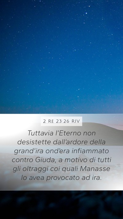 2 Re 23:26 RIV Bible Verse Image