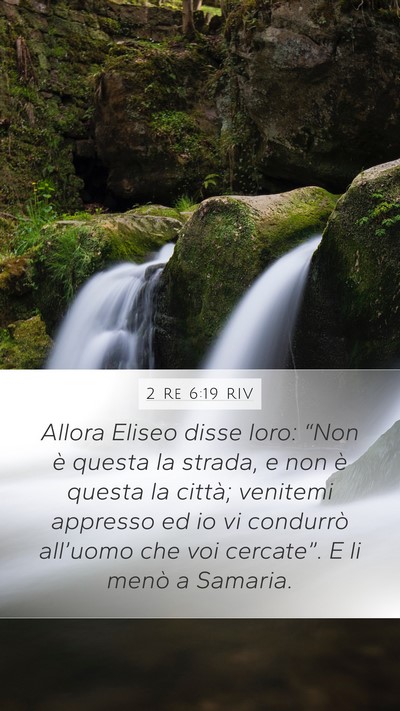 2 Re 6:19 RIV Bible Verse Image