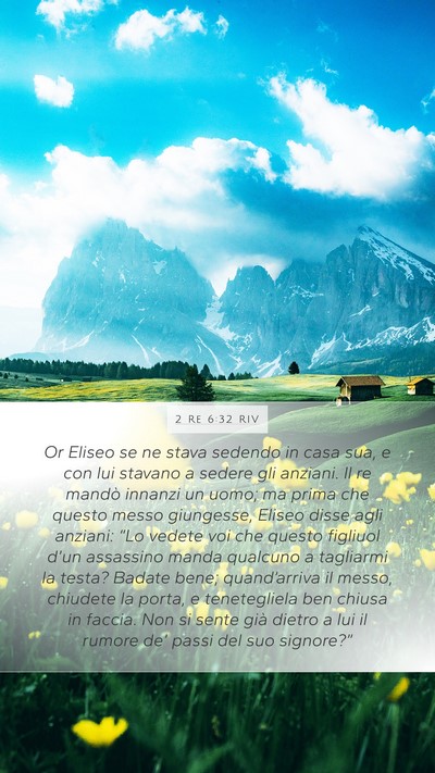 2 Re 6:32 RIV Bible Verse Image