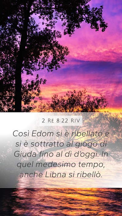 2 Re 8:22 RIV Bible Verse Image
