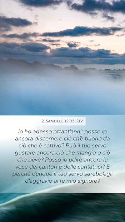 2 Samuele 19:35 RIV Bible Verse Image