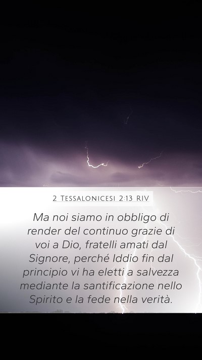 2 Tessalonicesi 2:13 RIV Bible Verse Image