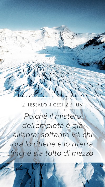 2 Tessalonicesi 2:7 RIV Bible Verse Image