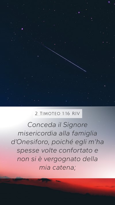 2 Timoteo 1:16 RIV Bible Verse Image