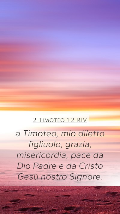 2 Timoteo 1:2 RIV Bible Verse Image