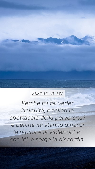 Abacuc 1:3 RIV Bible Verse Image