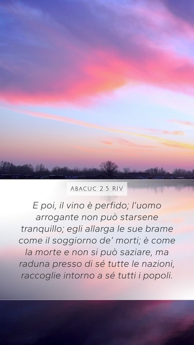 Abacuc 2:5 RIV Bible Verse Image