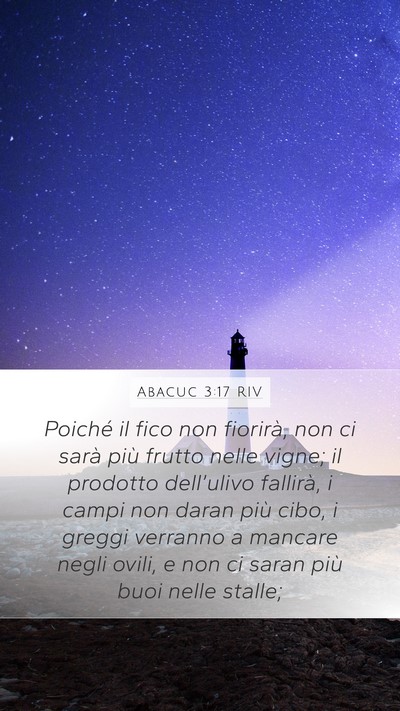 Abacuc 3:17 RIV Bible Verse Image