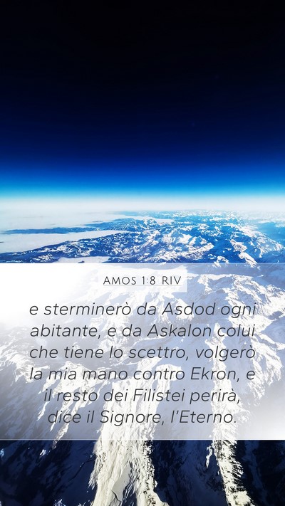 Amos 1:8 RIV Bible Verse Image