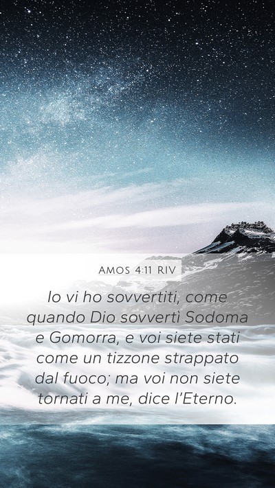 Amos 4:11 RIV Bible Verse Image