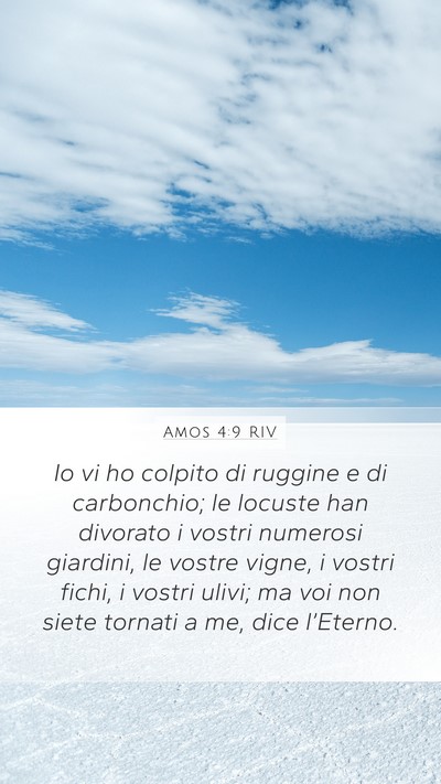 Amos 4:9 RIV Bible Verse Image