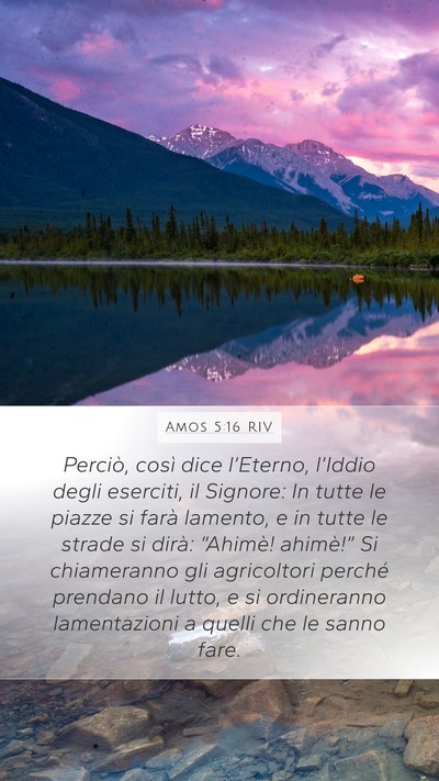 Amos 5:16 RIV Bible Verse Image