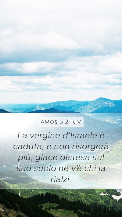 Amos 5:2 RIV Bible Verse Image