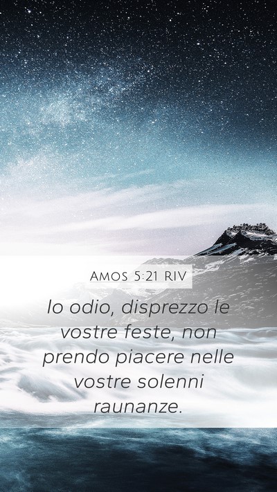 Amos 5:21 RIV Bible Verse Image