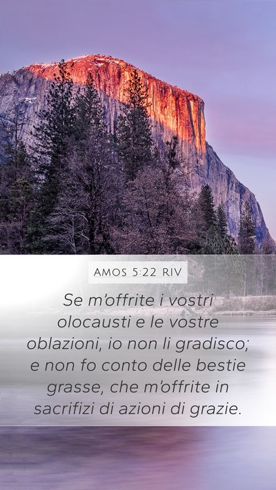 Amos 5:22 RIV Bible Verse Image