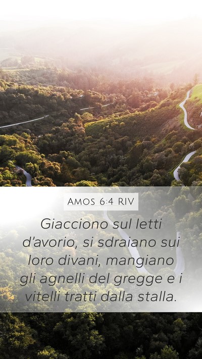 Amos 6:4 RIV Bible Verse Image
